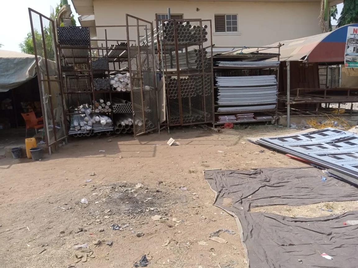 Stock-yard material view