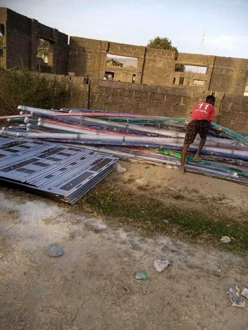 Polycarbonate roofing project 5