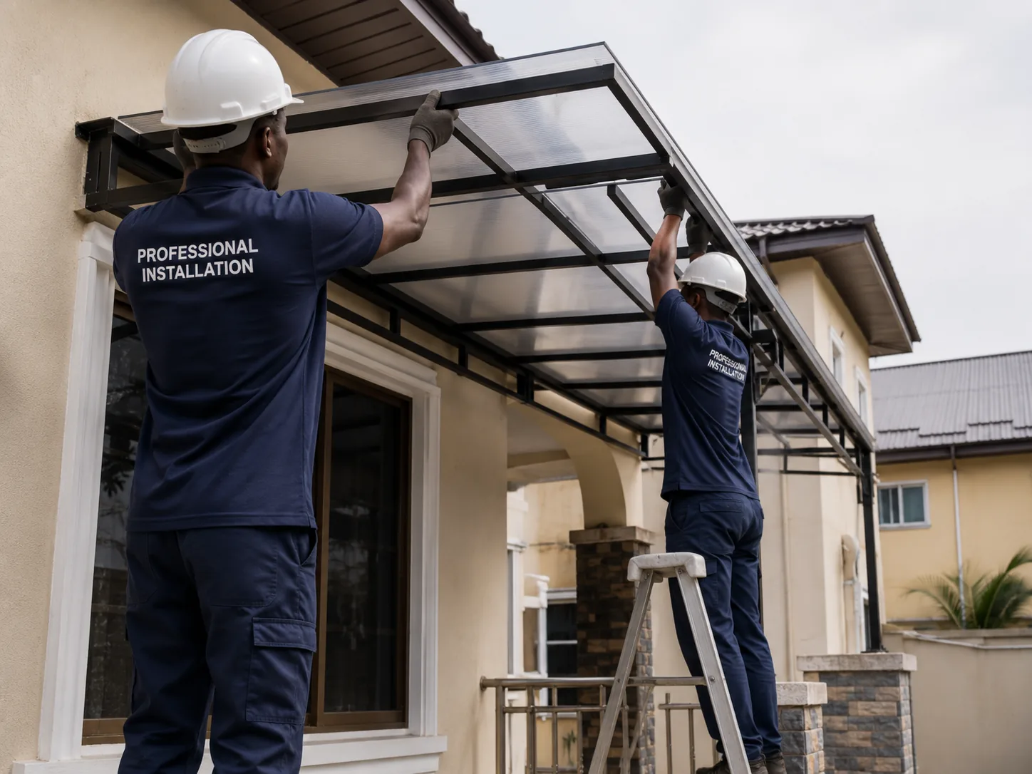 Professional installation work